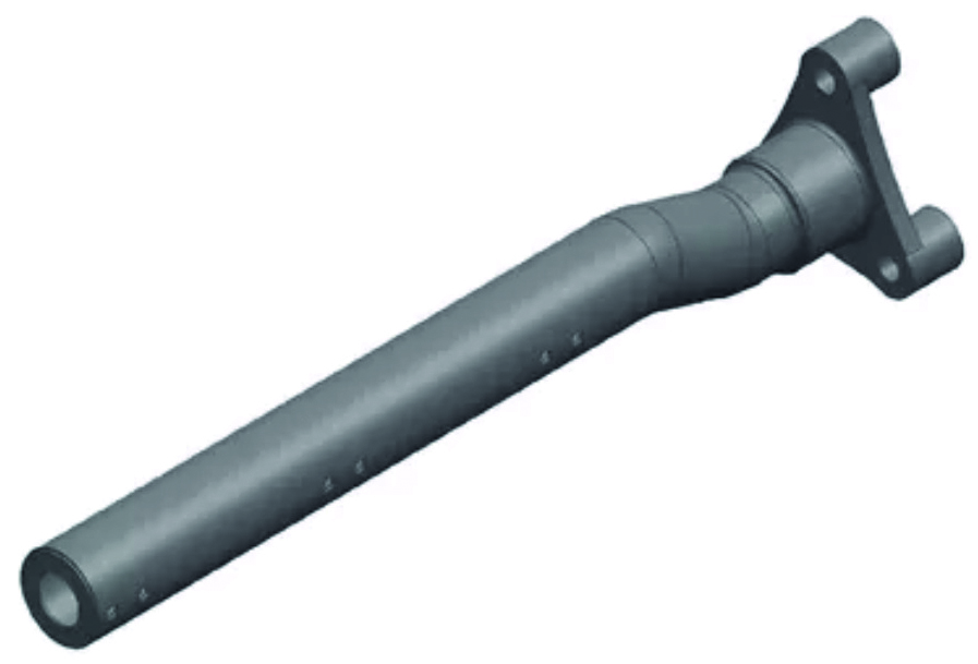 Suporte Paralama Tração Caminhão Mercedes-Benz Actros Após 2021 (Dianteiro / Central) - 961520230